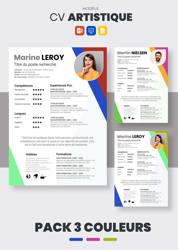 Pack CV Tech