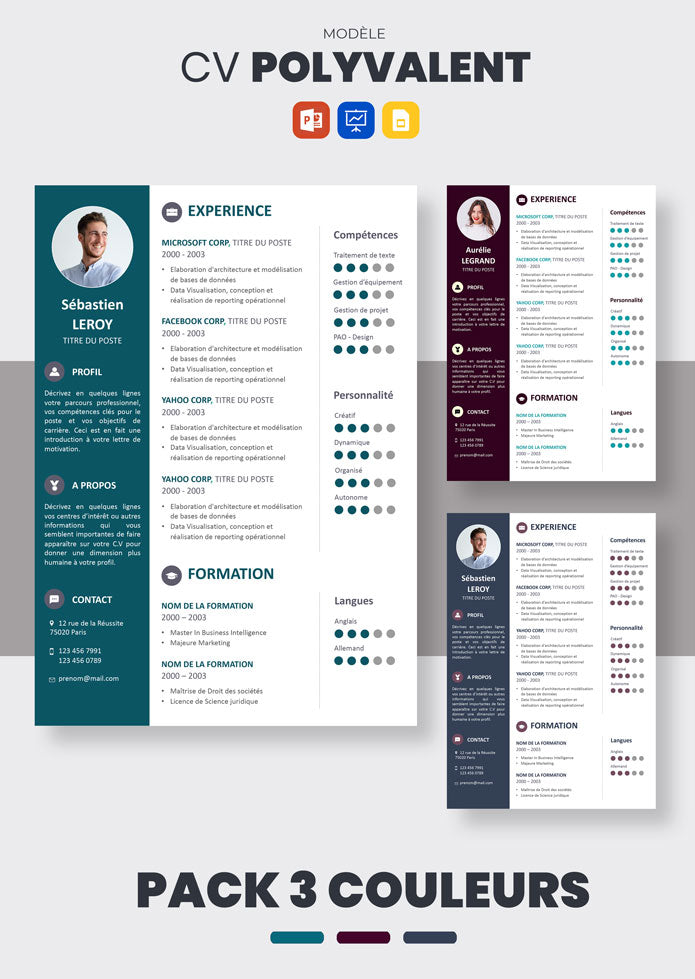 Pack CV Tech