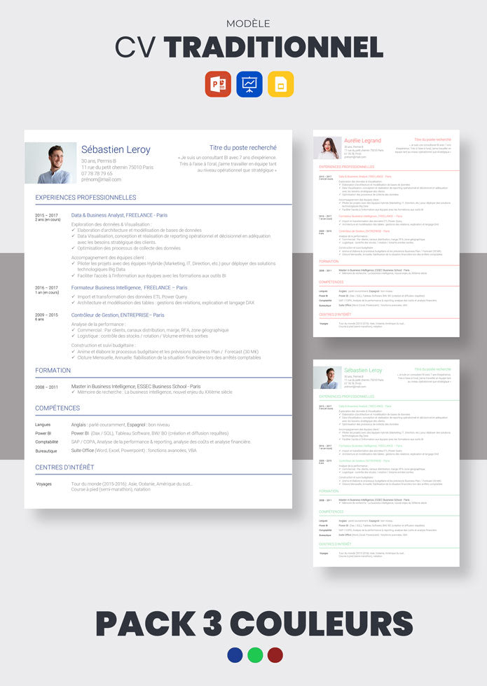 Pack CV Tech